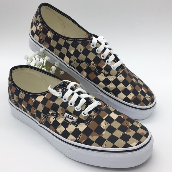Vans Authentic Checkerboard Cmdsrttrwht Men’s - Picture 2 of 8